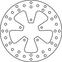 TRW Bremsscheibe (FüR: Beta Eikon 125 S7 99-05 Vorne )