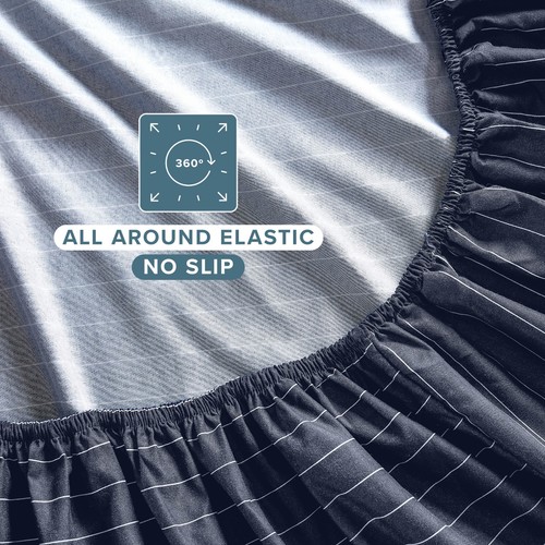Bare Home 1800 Ultra-Soft Sheet Set Prints - Deep Pockets - Bild 60 von 126