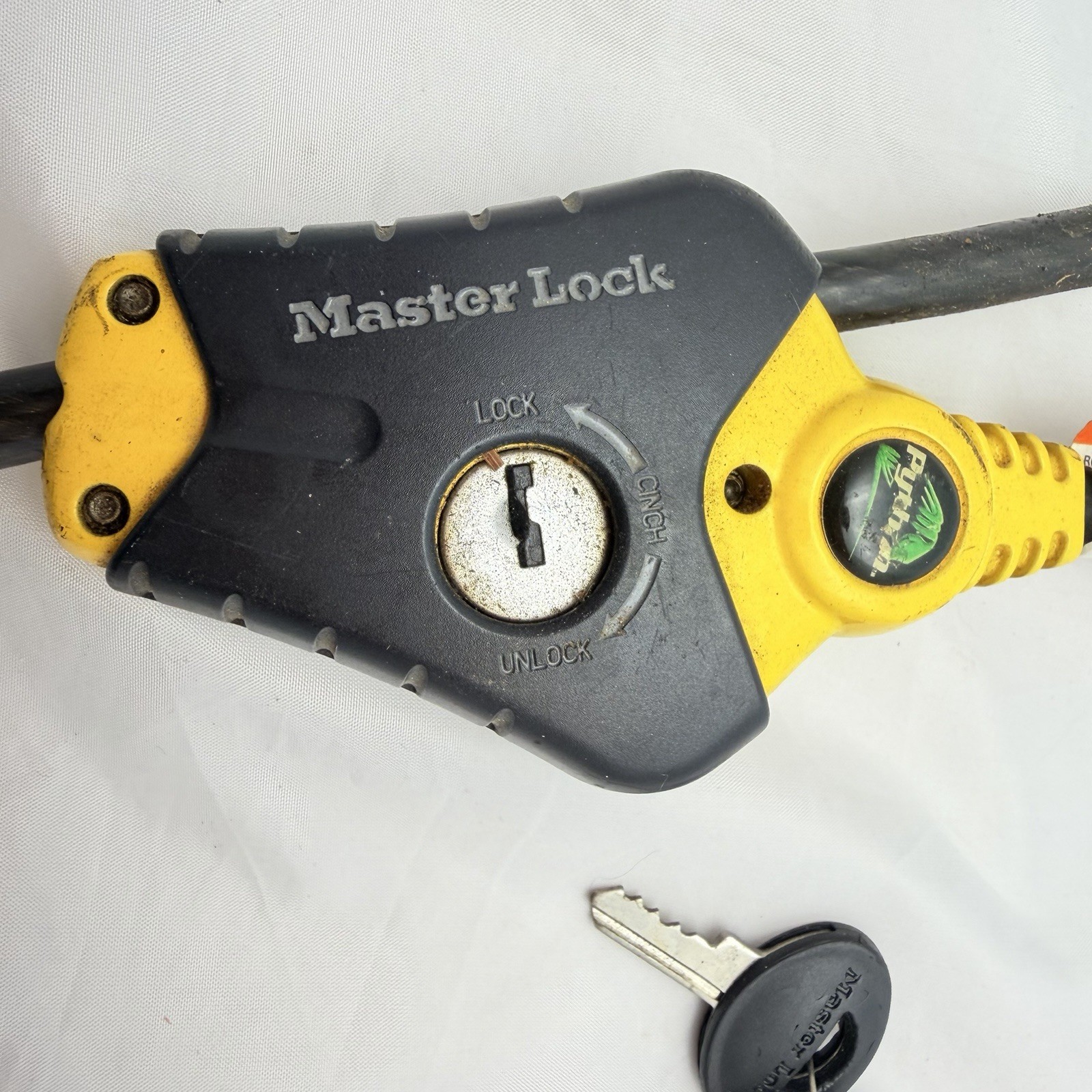 Python 6 Ft. Cable Lock With 2 Keys 8413KACBL-6 By Master Lock Adjustable image 4