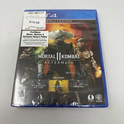 NEW SEALED Sony PlayStation 4: Mortal Kombat 11: Aftermath Kollection