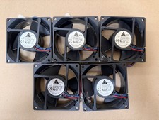 Delta Electronics EFB0812SHF Computer Case Cooling Fan - Lot of 5