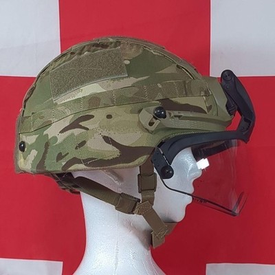 イギリス軍 Virtus Revision ヘルメット＆バイザー L【新品】 British Army Virtus Revision Helmet & Visor Size L New Special