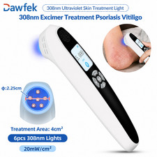 308nm UVB Phototherapy Lamp 6 Diodes Home Treatment for Skin Diseases 20mW/cm 