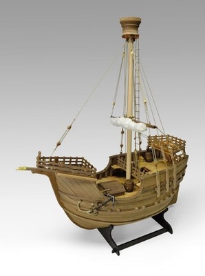 Amati Coca Spanish Cargo Ship Modellbausatz im Maßstab 1:60 15. Jahrhundert