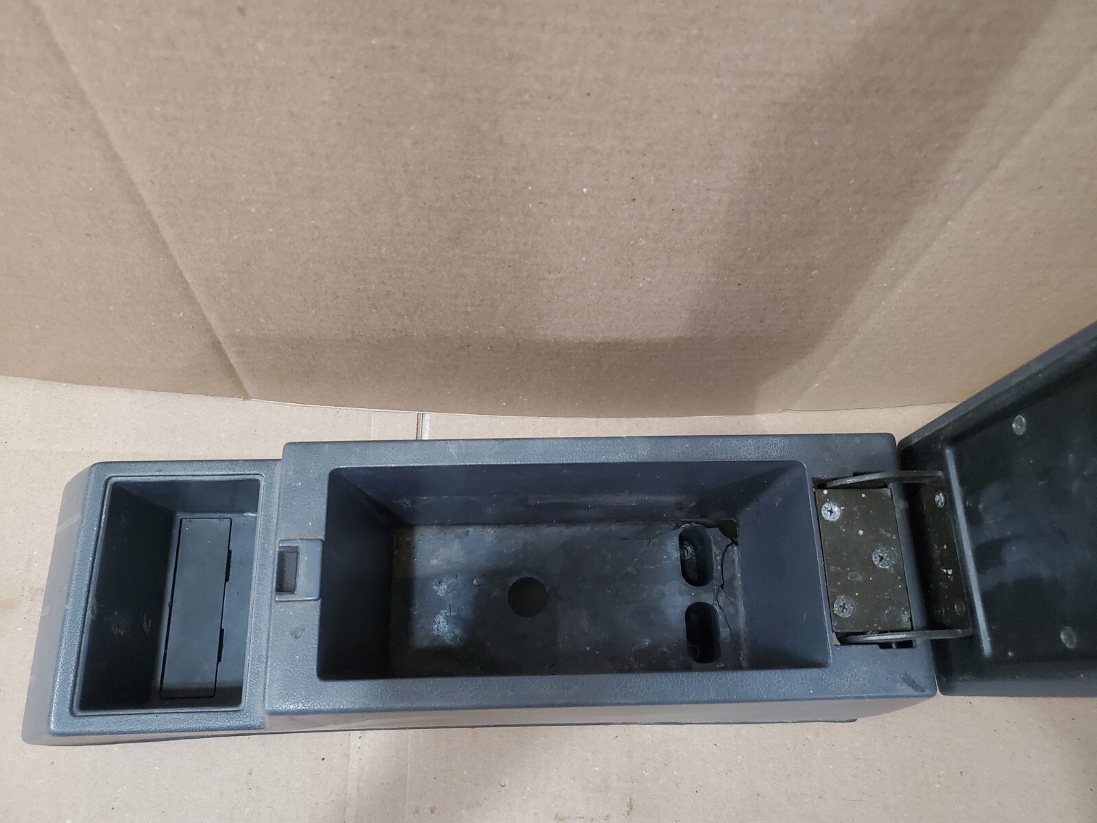 8697 nissan hardbody d21 pathfinder oem center console gray eBay