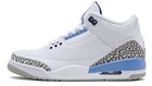 Nike Air Jordan 3 UNC White Size UK 9 / US 10