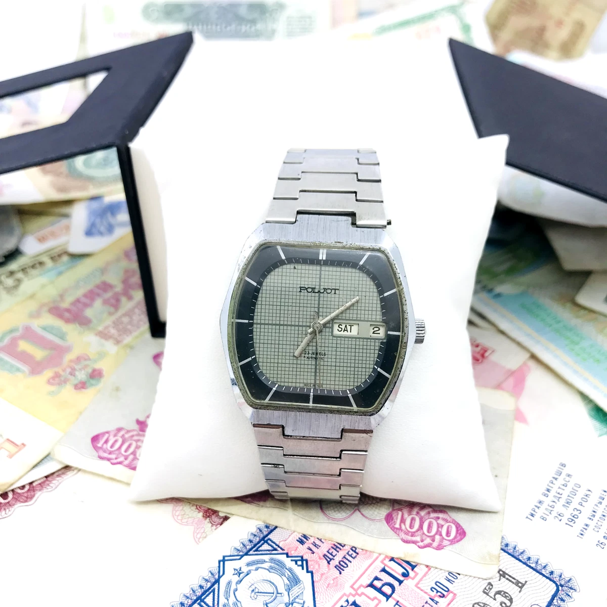 3 verres de montres plastique~diamètre 36.2 mm