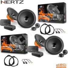 Kit 8 Casse Altoparlanti Hertz DSK 165.3 Ant+Post per Alfa Romeo Giulia