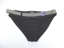 ISAAC MIZRAHI SIZE XL WOMEN'S BLACK SWIMMING BOTTOM