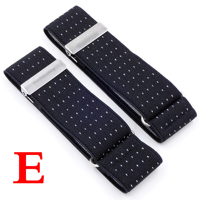 Men Shirt Sleeve Garters Strap Adjustable Armband Sleeve Cuff Holder