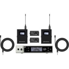 Sennheiser EW-DX MKE 2 SET Sistema wireless digitale a 2 canali con due bodypack