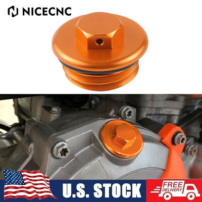 NICECNC Engine Oil Filler Plug Cap For KTM 300 XCW XC-W TPI Six Days 2004-2023