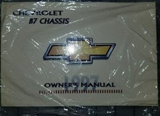Chevrolet B7 1997 châssis moyen camion autobus camping-car manuel du propriétaire NOS