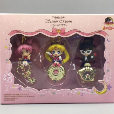 Sailor Moon Schlüsselanhänger/Anhänger 3er Set