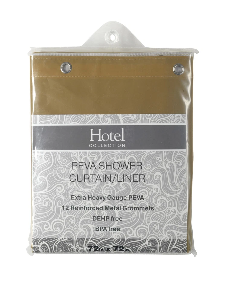 Нетоксичные занавески для душа Hotel Collection калибр 10 Peva — разные цвета - Изображение 2 из 4