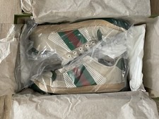 Gucci Men's Screener Sneakers GG SIZE 9 US.  U.S. Shipping only