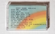 Bobby Brown Promo Cassette Dance Ya Know It New Edition NOT CD 12" Vinyl Single