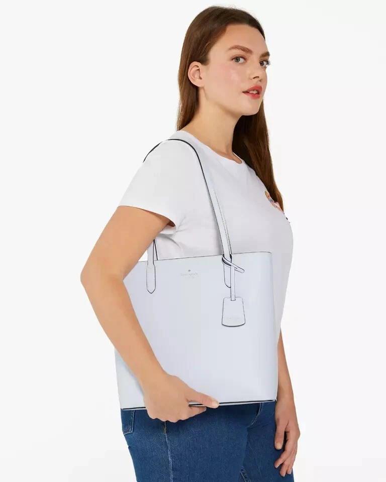 NWB Kate Spade Brynn Large Tote Pale Sapphire  Blue Saffiano KG109 $359 Dust Bag