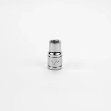 SK Hand Tools 40908 1/4" Dr. 1/4" 6pt Standard Fractional Chrome Socket