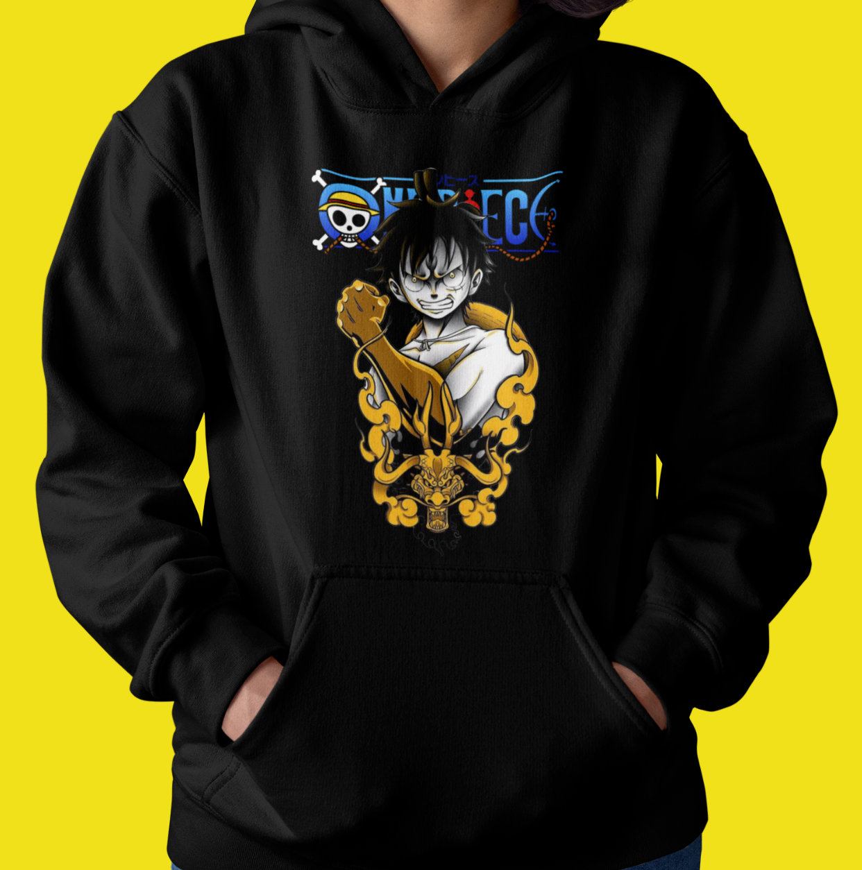 Vêtement One Piece  Hoodie Sweatshirt Monkey D Luffy - Club Otaku