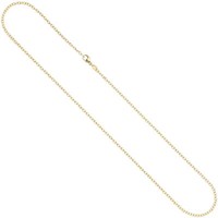 2Mm Weitankerkette Kette Halskette Halsschmuck 585 Gold Gelbgold 50Cm Goldkette