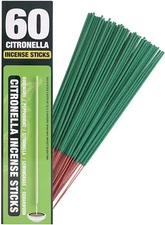 Citronella Incense Sticks 60 Pieces per Box - Outdoor Citronella Incense Sticks 