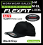 thumbnail 3  - Flexfit Caps Perma Curve Hats. Full Range Mens Womens Unisex 6277 Cap Flex fit.