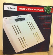 New Perfect Body Fat Scale with Body Water and Calorie Predictor