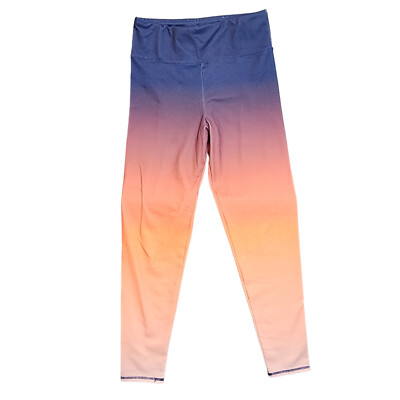 Threads 4 Thought Women s Active Leggings Size Small Naomi Sunset Ombre Yoga