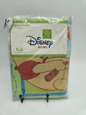 New Winnie The Pooh Standard Sham Pillowcase Disney Home "Up Up Away"