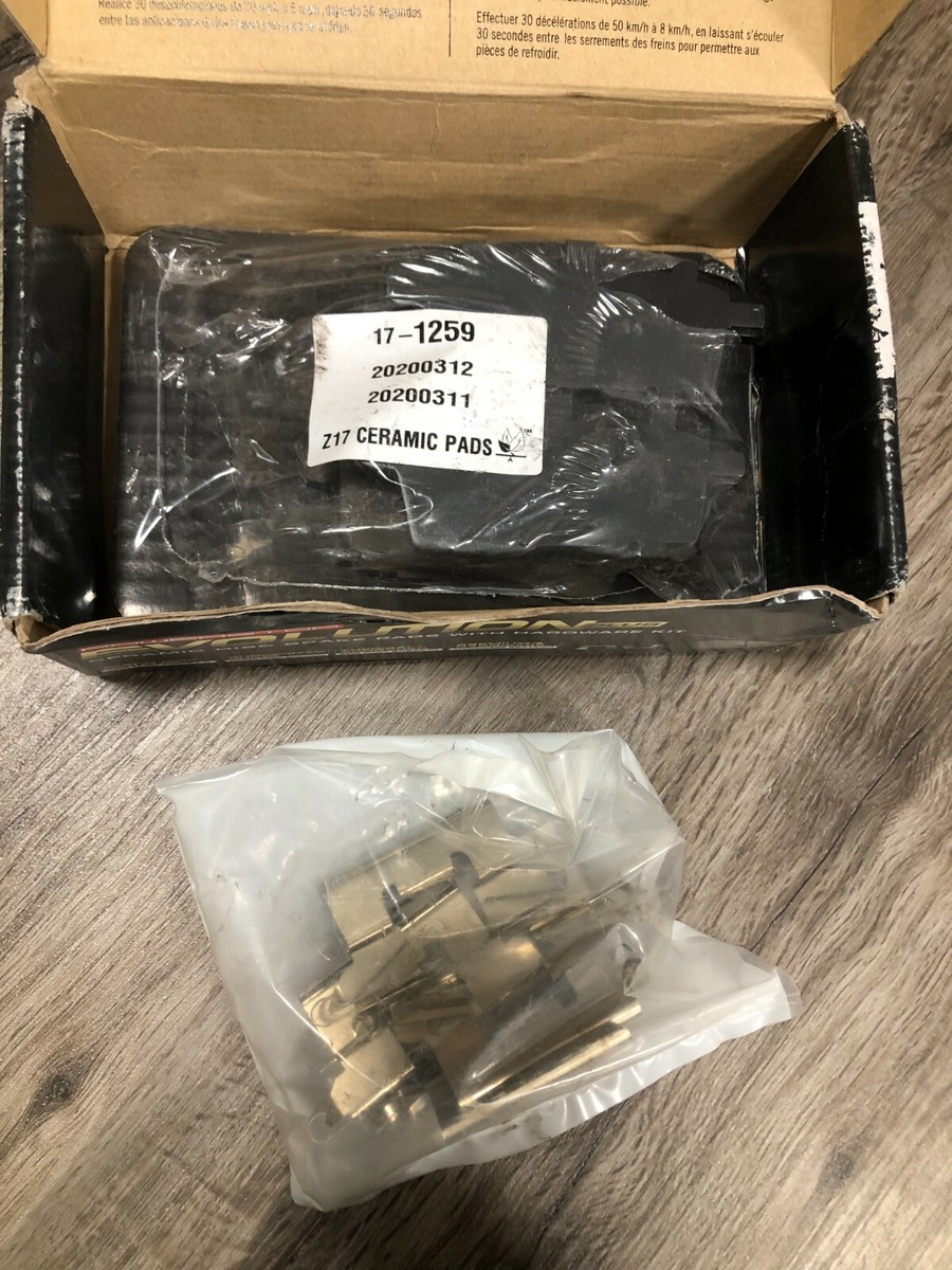 Power Stop 17-1259 Z17 Evolution Plus Disc Brake Pads for Kit Set