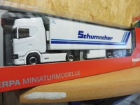 "Herpa Nr. 311670 Scania Cs 20 Hd KüHlkoffer-Sattelzug \"Schumacher\""