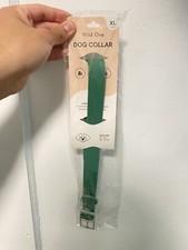Wild One Dog Collar Size Extra Large Spruce Green