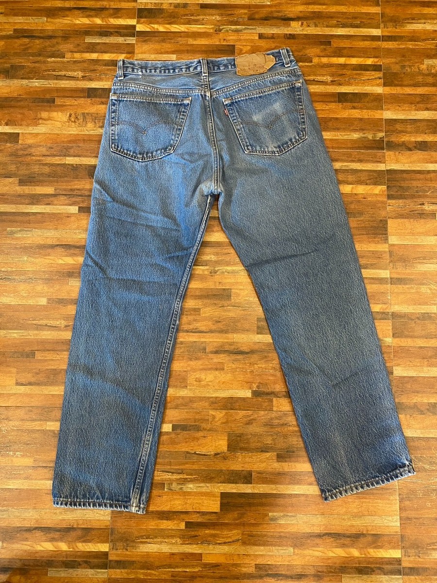 Vintage Levi's 501 USA 1994 Jeans Waist 33 inches | eBay
