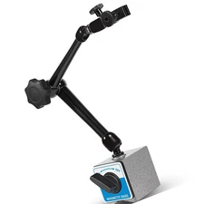 Regular Duty Dial Gage Holder Mag Base w/Metal Fine Adjust DG61003 for Noga