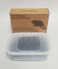 Clear Jungle Bob Reptile Egg Suspended Incubation Birth Box  Lid 10883
