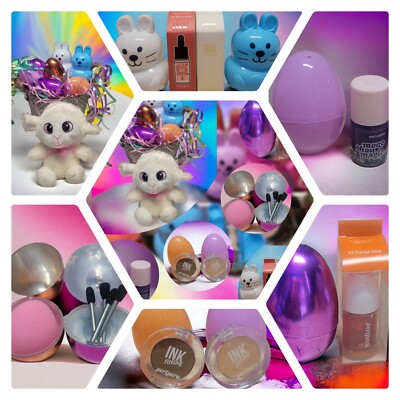 Perfect Easter Gift Basket Filled w/ Makeup for Ladies Teens Girls 12+ (20pcs)