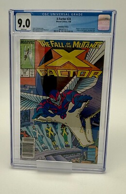 X-Factor #24 (1988, NEWSSTAND) CGC 9.0 *KEY: 1st Archangel!