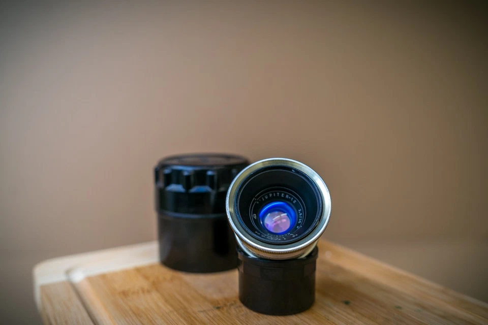 JUPITER-12 lens 35 mm f/2.8 Soviet! M39! Mount for vintage photography - Bild 2 von 4