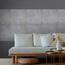 Ceiling Tiles, 20" x 20" Glue Up, DIY, Decorative, Styrofoam, Concrete Light