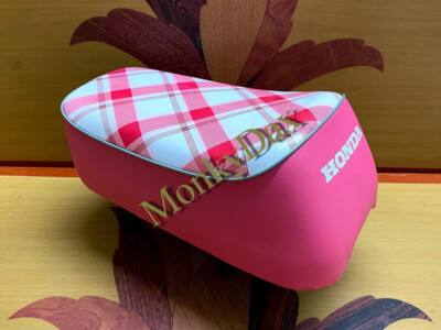1968-1971 Honda Monkey Mini Trail Z50A K0-K2 Seat Saddle. Metal Base. Tartan.#12