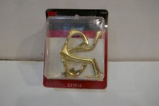 Vintage Style Brass Single/double Hook Up Wall Hanger Clothes Hat Coat Hall Fix