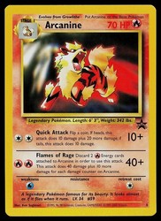 Arcanine #6 Black Star Promo WOTC