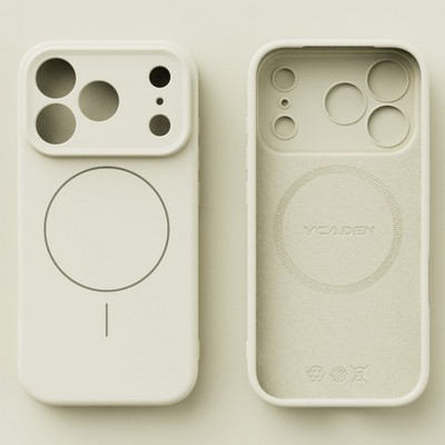 Für iPhone 17 16 Pro Max 15 14 13 Magnetische Flüssigkeit  Stoßfeste Handy Hülle