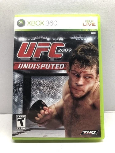 UFC 2009 Undisputed (Xbox 360, 2009) Complete Tested Working - Free Ship