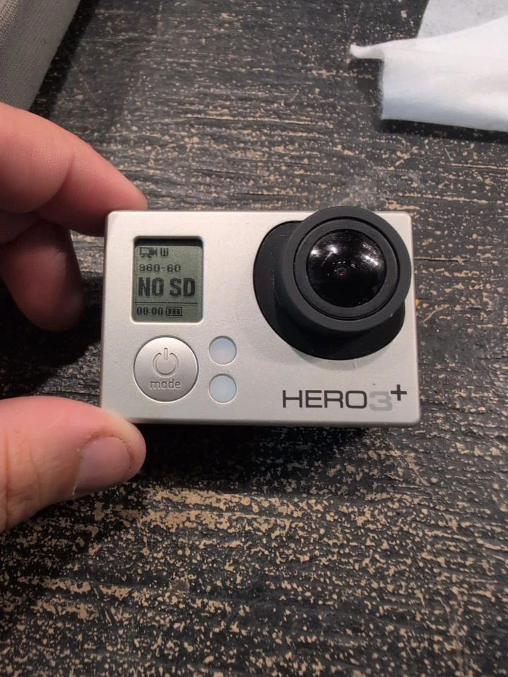 GoPro HERO3+ Plus Silver/Black W/ Charging Cable - Image 2 of 4