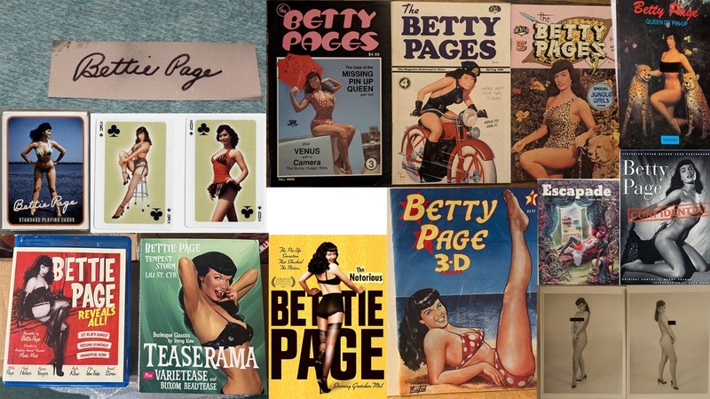 Betty Page Collection Lot - 14 Items