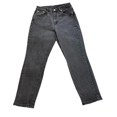Asos Damen Skinny Jeans UK Größe 8 Schwarz Stretch Fit Taille 28 Bein 27 Zoll