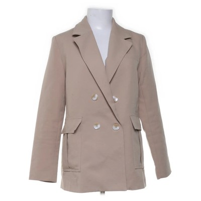 Escandelle, Blazer, Größe: S, Beige, Elasthan/Polyester, Sonstiges, Damen #id5
