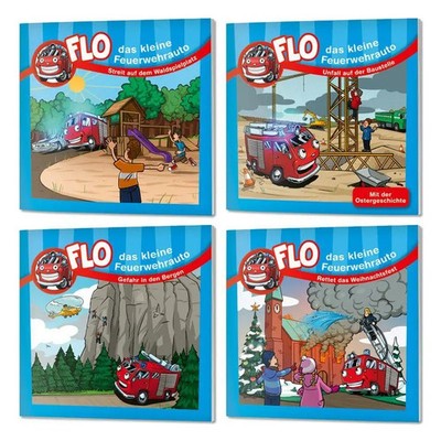 Flo Minibuch-Set 3 | das kleine Feuerwehrauto Flo | Taschenbuch | 24 S. | 2026